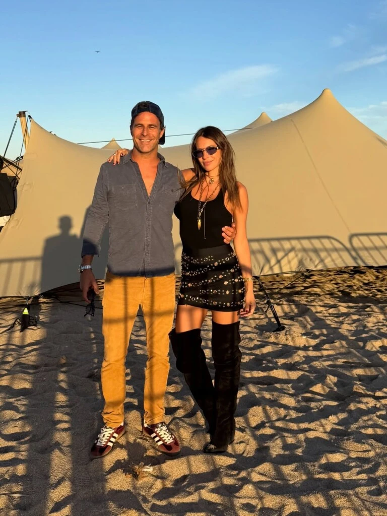 Pampita junto a Martín Pepa. Fotos: IG.