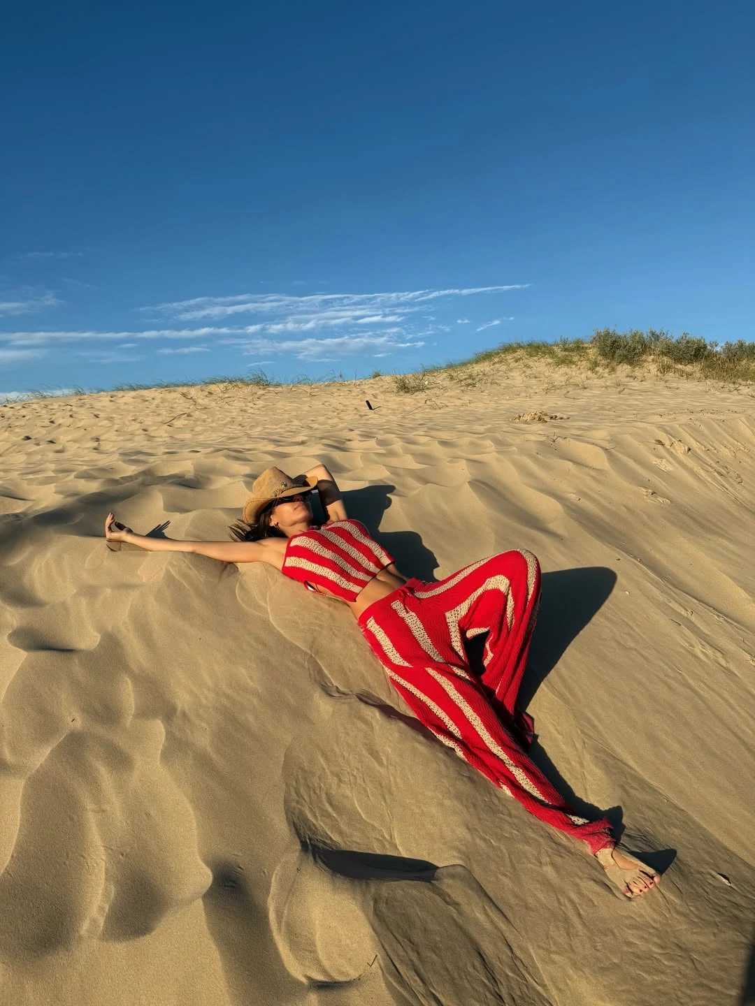 Pampita y el set tejido que define el verano 2026: estilo boho chic en Punta del Este