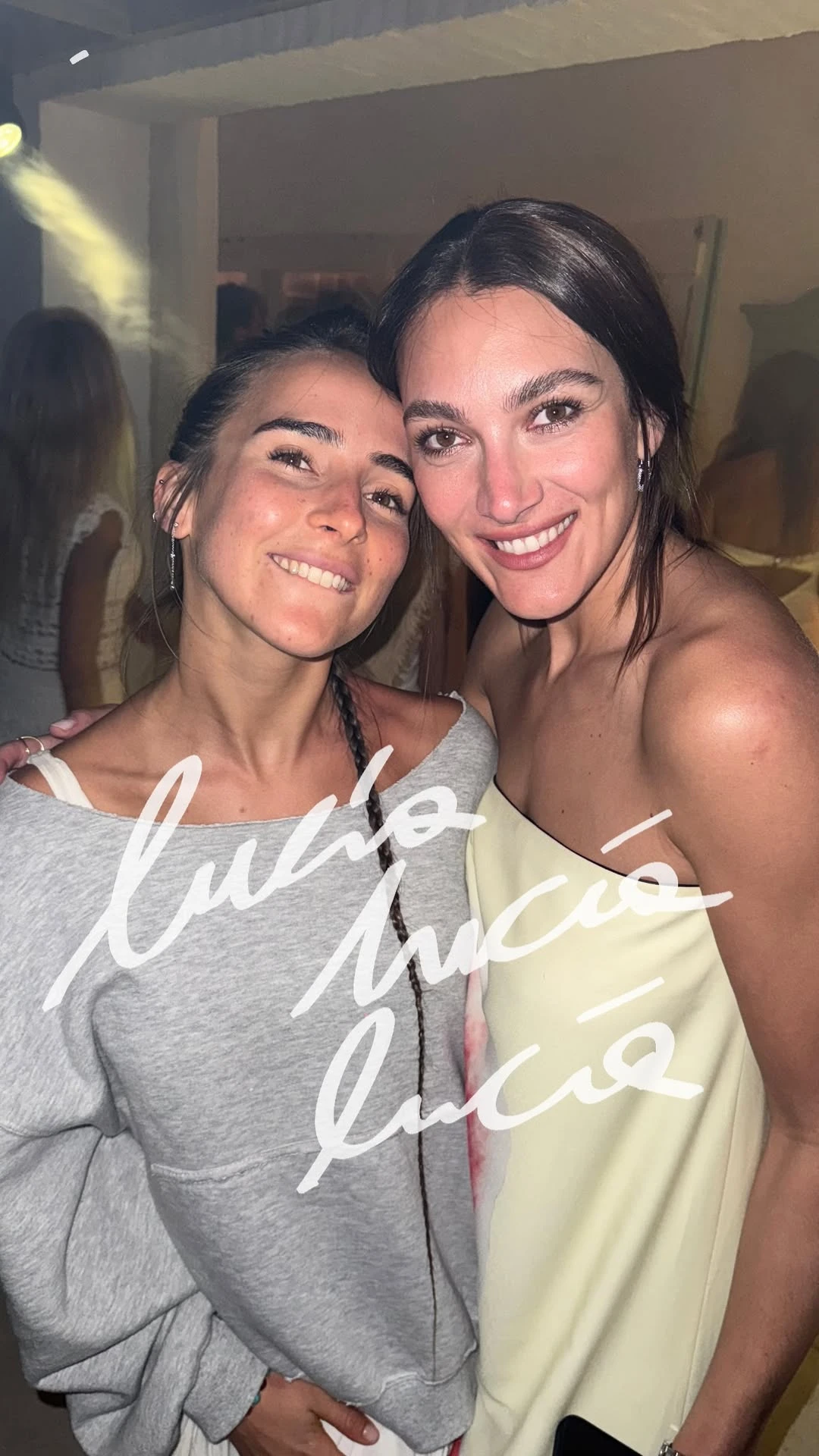 Lucía Pedraza y Ambar de Benedicti