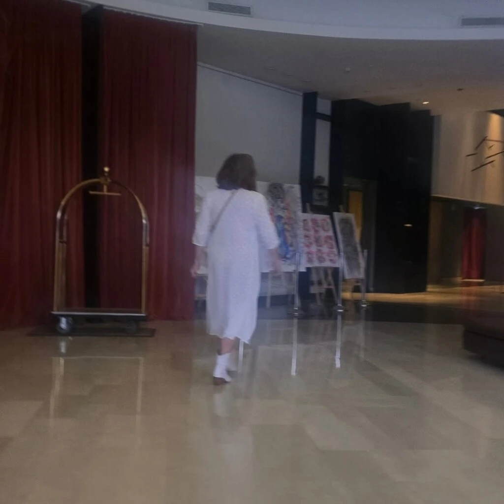 La producción de fotos de Lizy y su hijo, Tati. Foto: IG