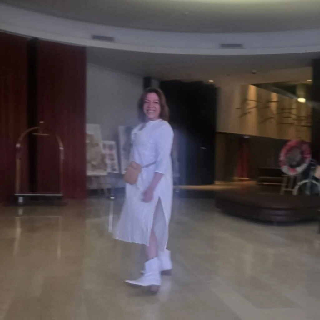 La producción de fotos de Lizy y su hijo, Tati. Foto: IG