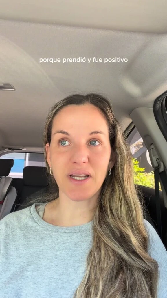 Valentina Godfrid quebrada por el dolor