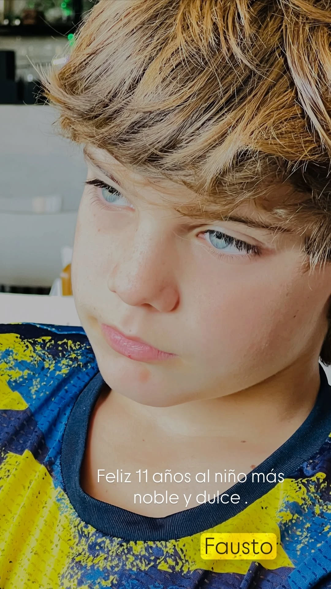 “Necesito que el mundo vaya más despacio”: el mensaje de Sabrina Rojas por el cumpleaños de su hijo Fausto