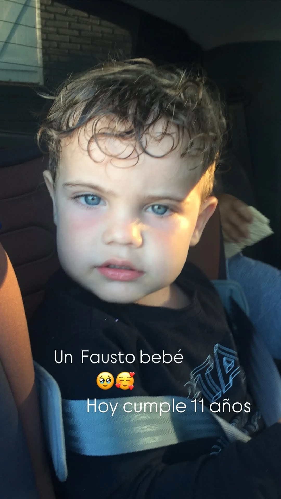 “Necesito que el mundo vaya más despacio”: el mensaje de Sabrina Rojas por el cumpleaños de su hijo Fausto