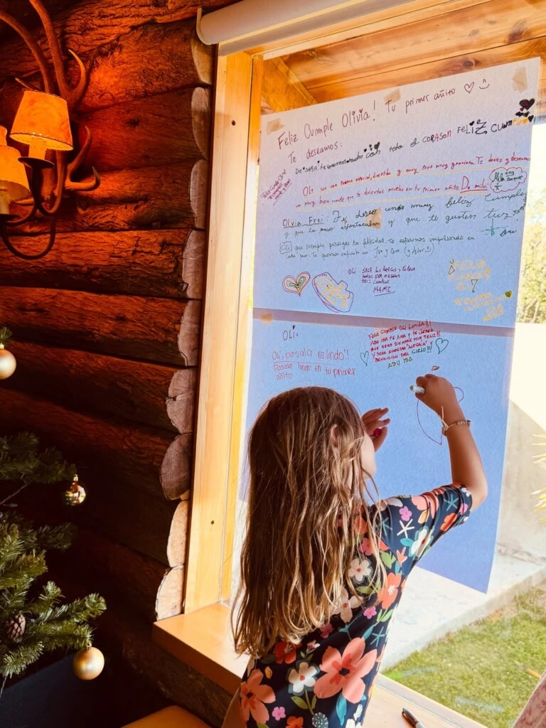 Las vacaciones de Mery en Bariloche.