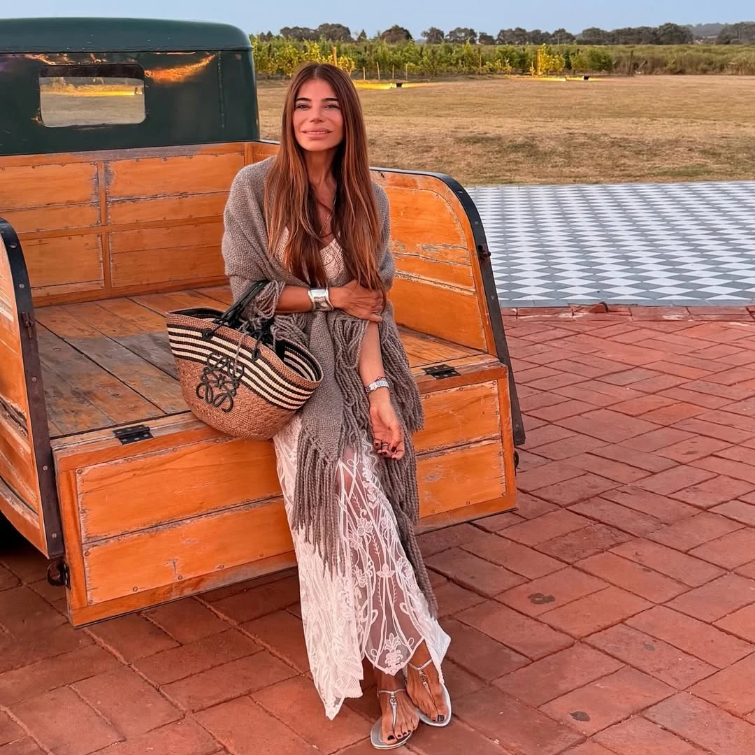 Zulemita Menem deslumbra en Punta del Este con un look boho chic de verano