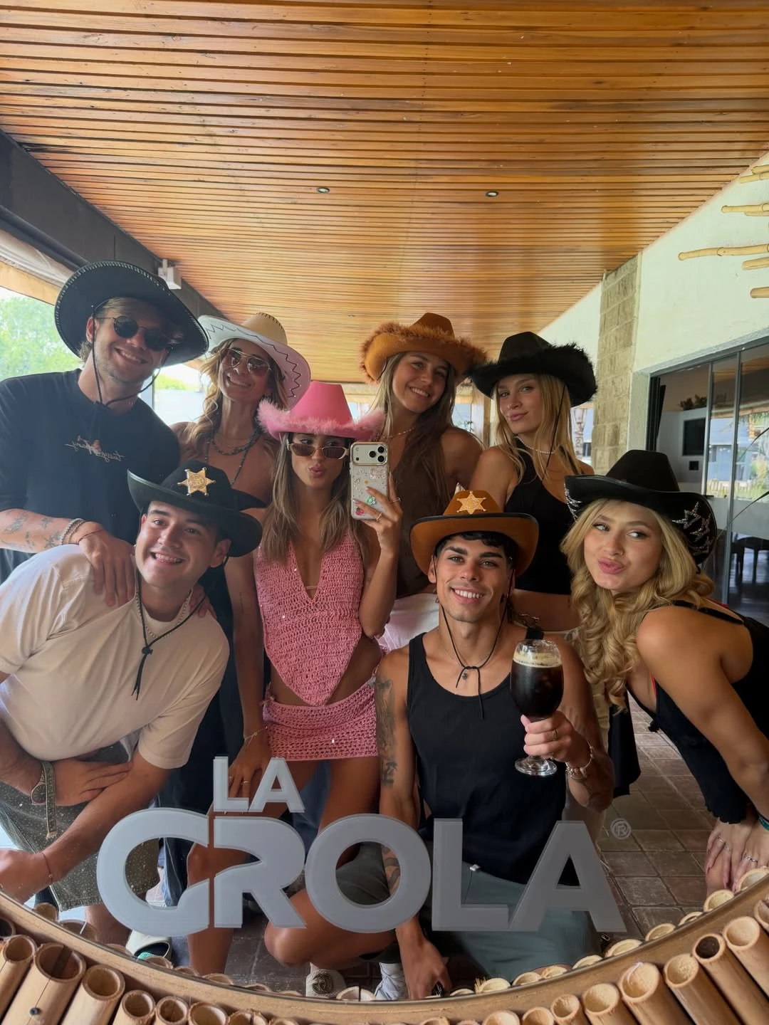 Nacho Castañares se sumó a la celebración. Fotos: IG.