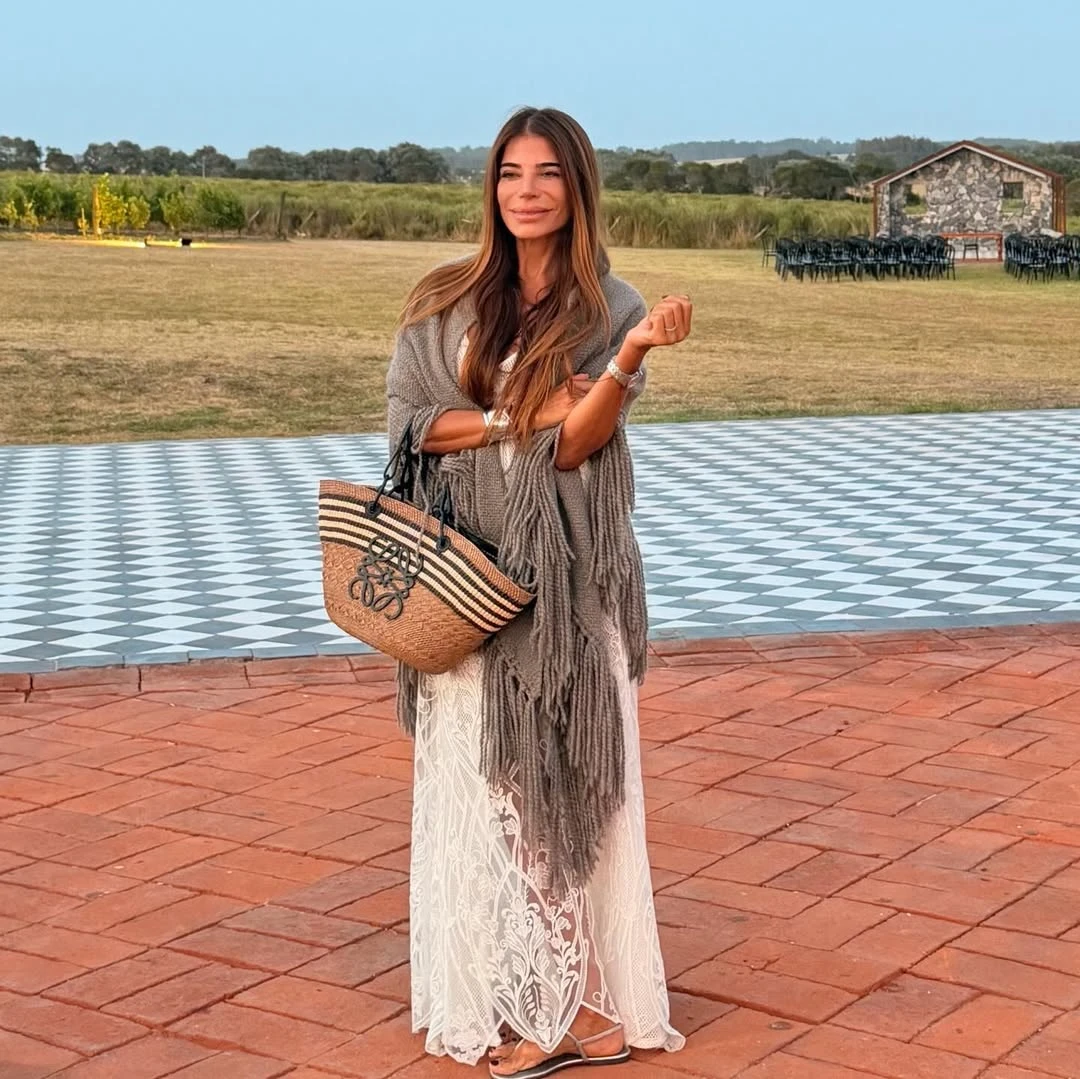 Zulemita Menem deslumbra en Punta del Este con un look boho chic de verano