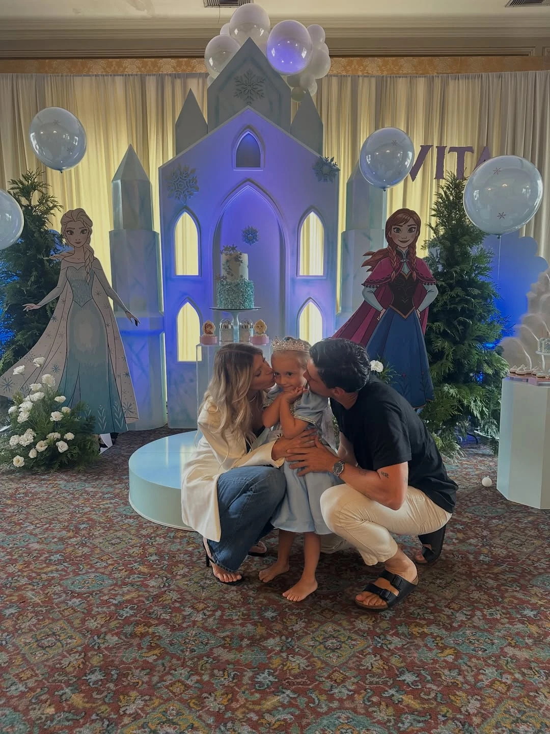 Así fue el cumpleaños soñado de Vita, la hija de Cande Ruggeri y Nico Maccari