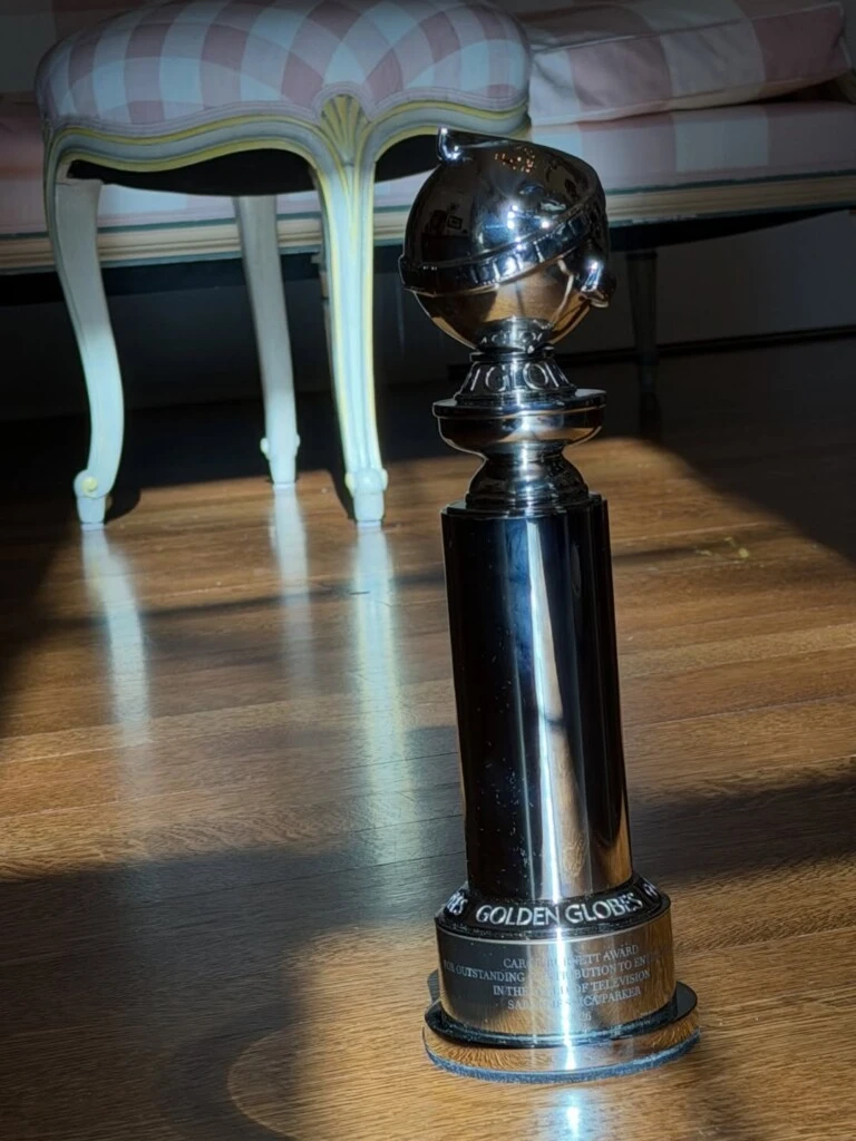 Sarah Jessica Parker obtuvo una mención honorífica en los Golden Globes. Foto: IG