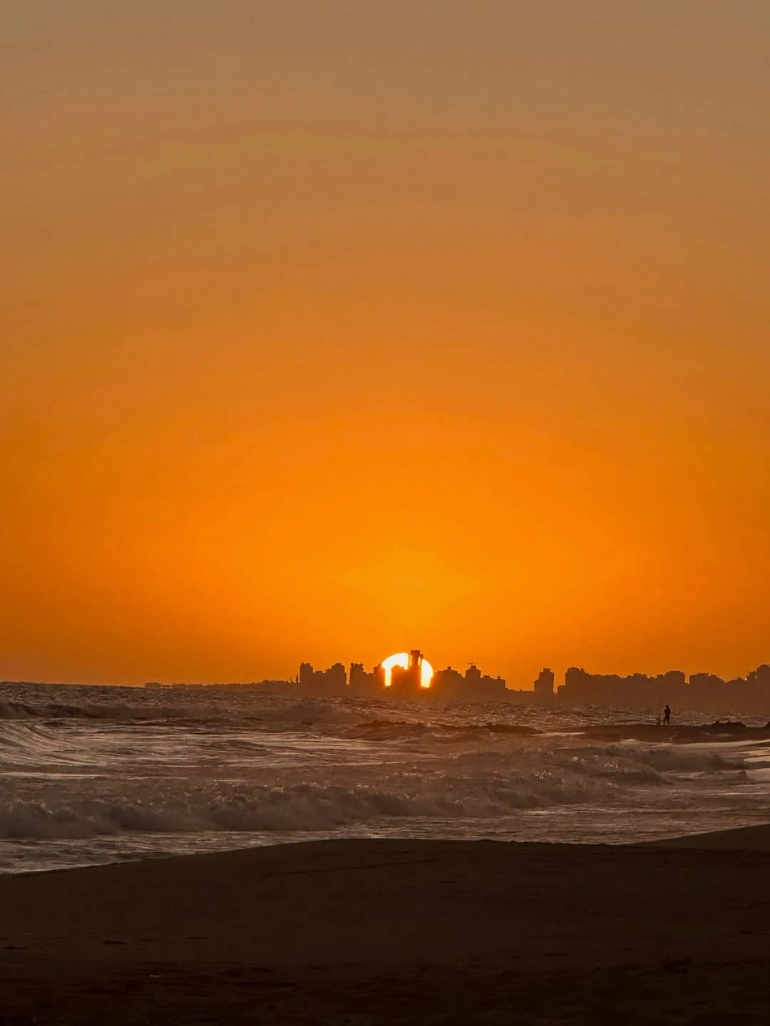 La familia disfruta de unos días de estadía juntos en Punta del Este.