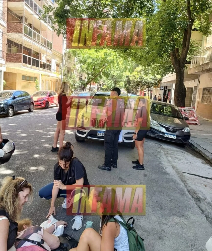 Martita Fort atropelló a una señora en el barrio de Belgrano. Foto Instagram Infama
