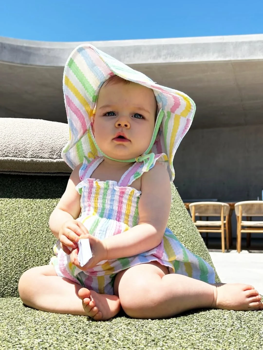 Kahlo Milagro, la hija de Elina y Eduardo Costantini, cumple 1 año