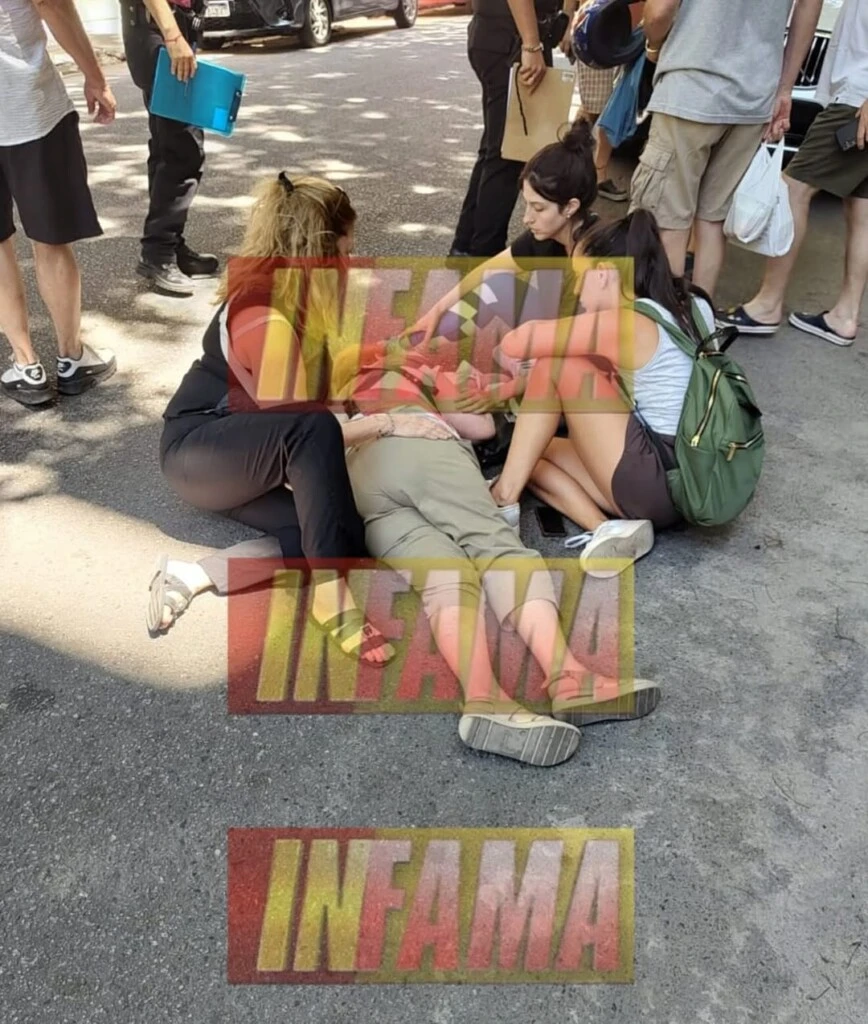 Martita Fort atropelló a una señora en el barrio de Belgrano. Foto Instagram Infama