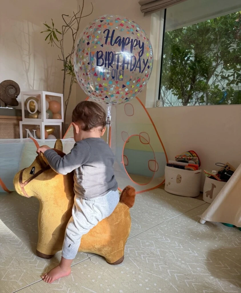 El álbum de fotos por el cumpleaños de River. Foto: IG