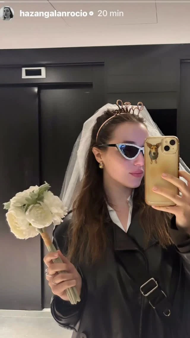 Rocío Hazán, la hija de Lucía Galán, tuvo su despedida de soltera