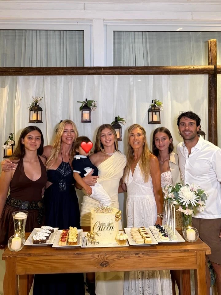 El cumpleaños de 15 de Allegra el pasado 6 de enero. Foto: IG