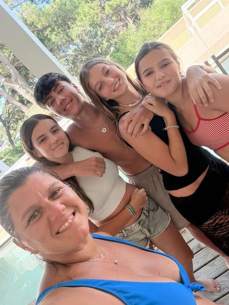 El verano de Allegra. Foto: IG