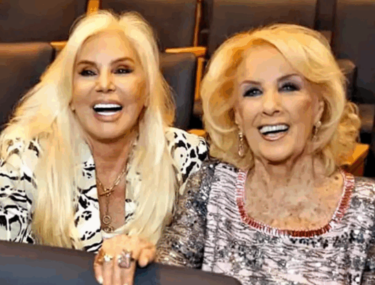 Una foto vintage y una conmovedora dedicatoria: así fue el saludo de Mirtha Legrand a Susana Gimenez por su cumpleaños número 82