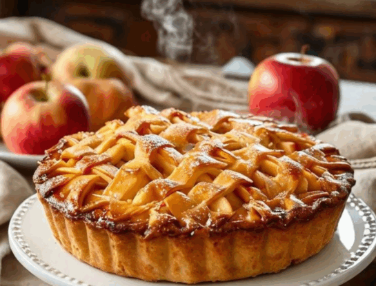 Tarta de manzana estilo Harrods: la receta paso a paso por Isabel Vermal