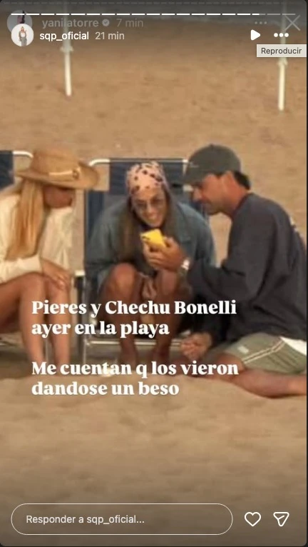 La imagen compartida por la conductora de SQP. Foto: Instagram