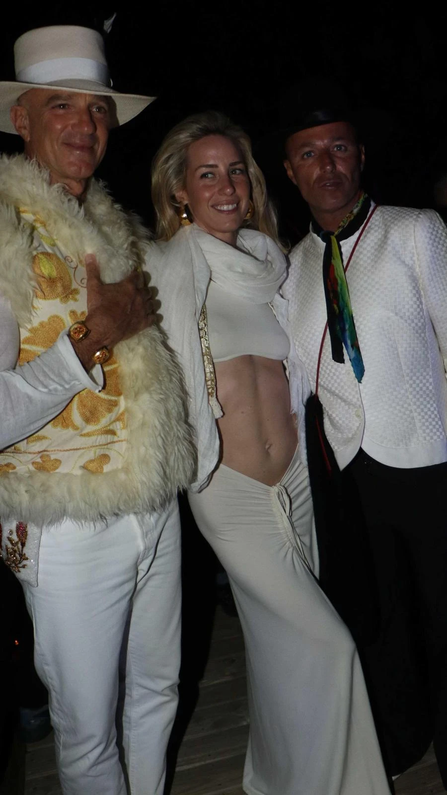 Alan y Grace Faena con Gaby Álvarez