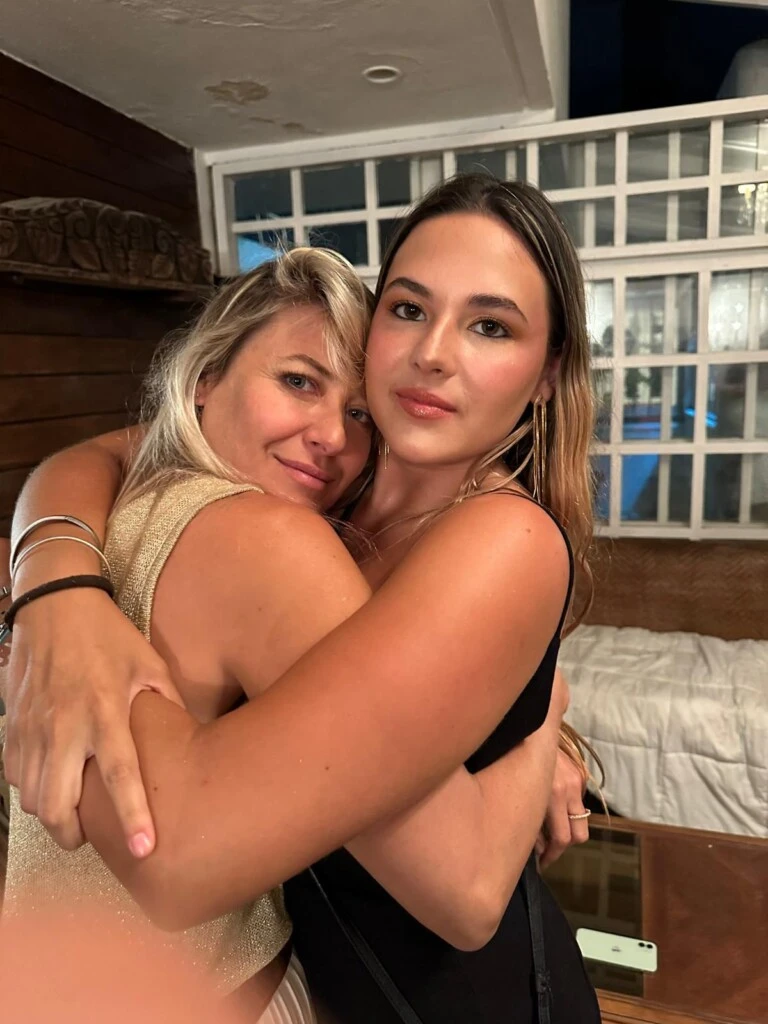 Madre e hija: con Asia