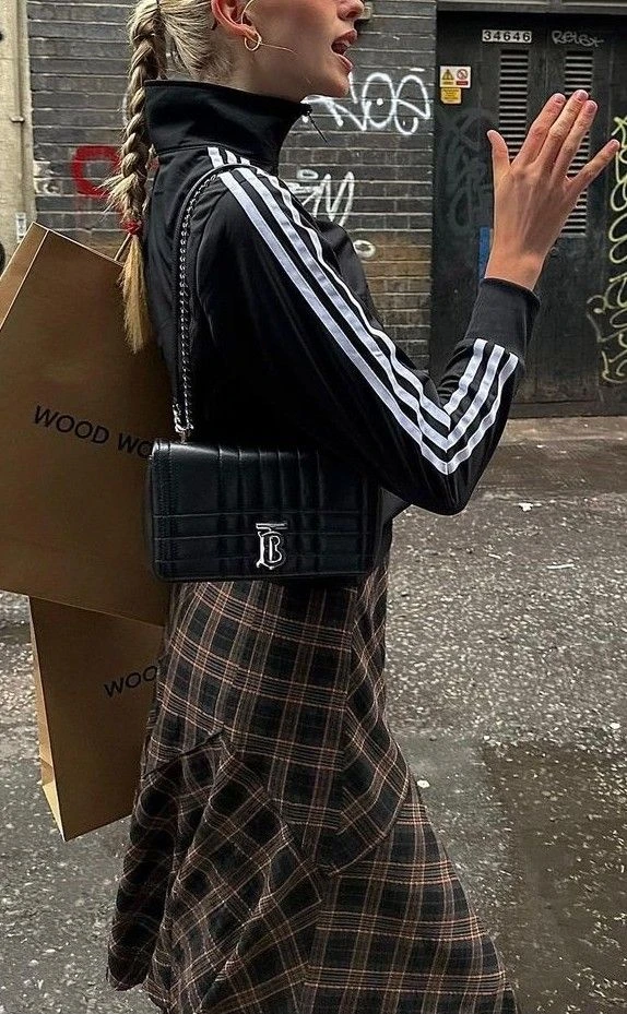 Podés lucir esta campera de diferentes formas-