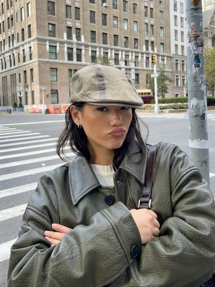 Podés armar diferentes looks con estos gorros.