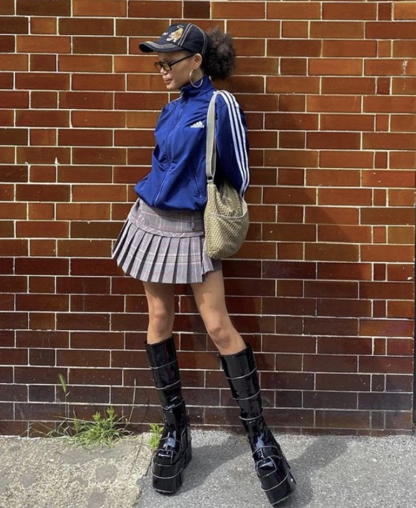 Es una campera clásica de los 90.