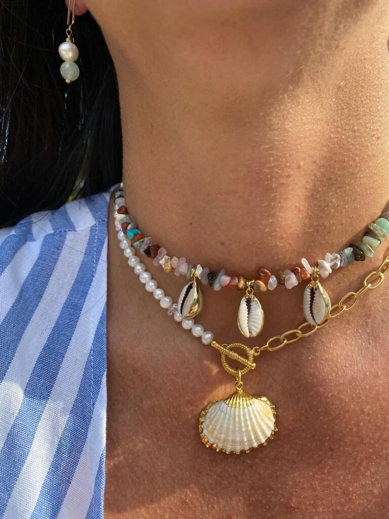 Collar de caracoles, un clásico del verano.