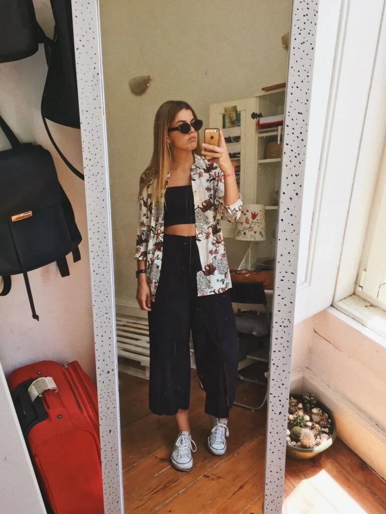 Podés crear un look básico y relajado.