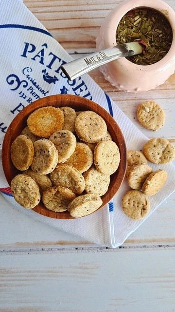 Bizcochitos con mix de semillas. Foto: Pinterest