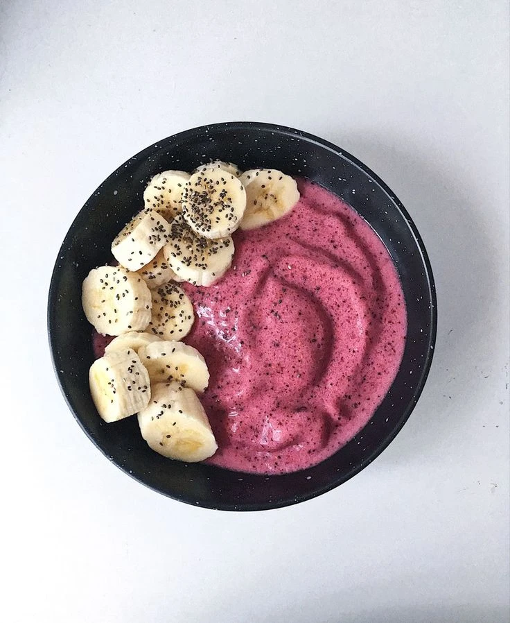 Smoothie de frutilla y banana. Foto: Pinterest