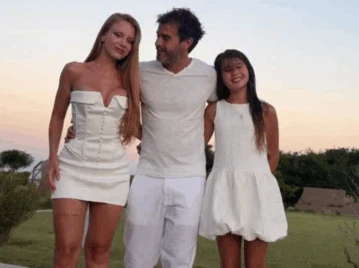 el sentido posteo de Nicolás Cabré mientras se divierte con su hija, Rufina