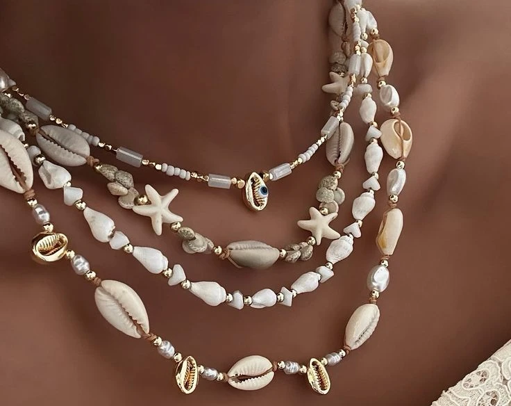 Collar de caracoles, un clásico del verano.