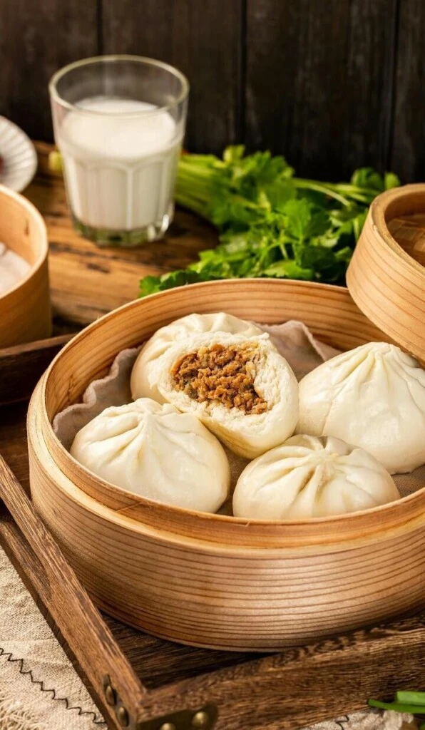 Baos de cerdo. Foto: Pinterest