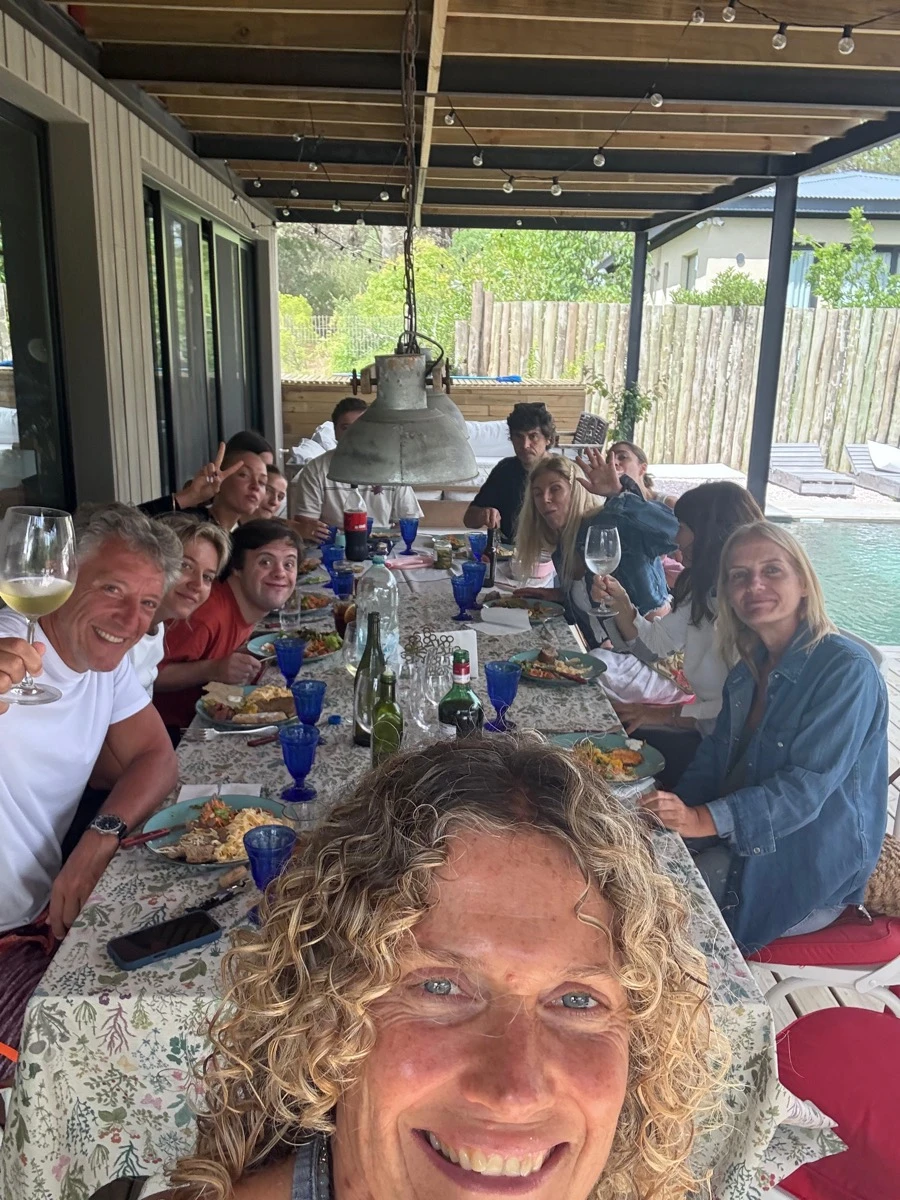 Las fotos íntimas de las vacaciones de Maru Botana y su familia en Punta del Este