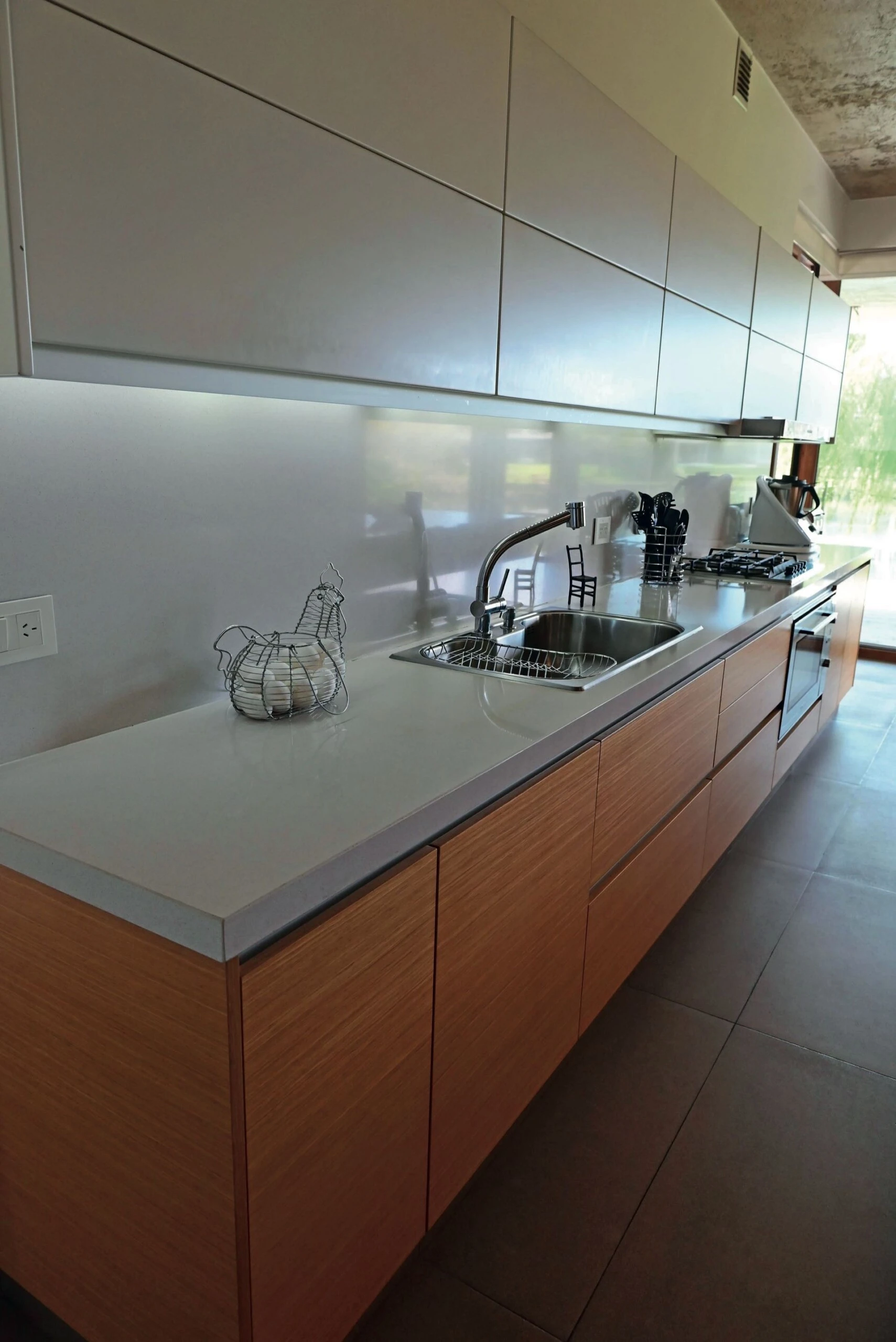 Practicidad con estilo en la cocina.