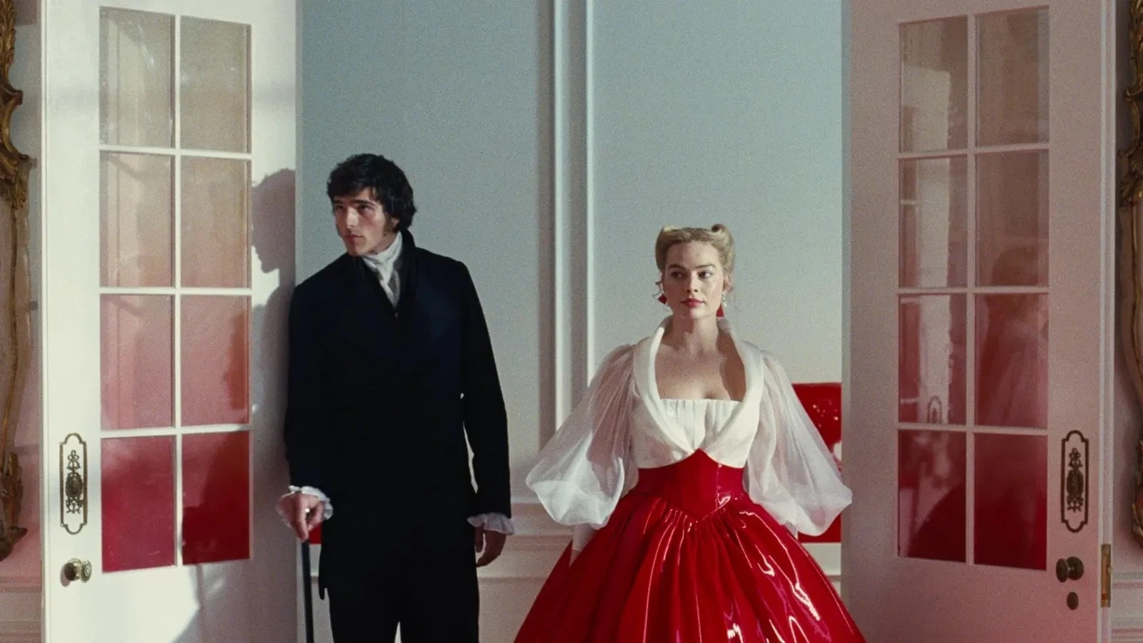 Margot Robbie y Jacob Elordi, protagonistas de "Cumbres borrascosas": la pareja del año.