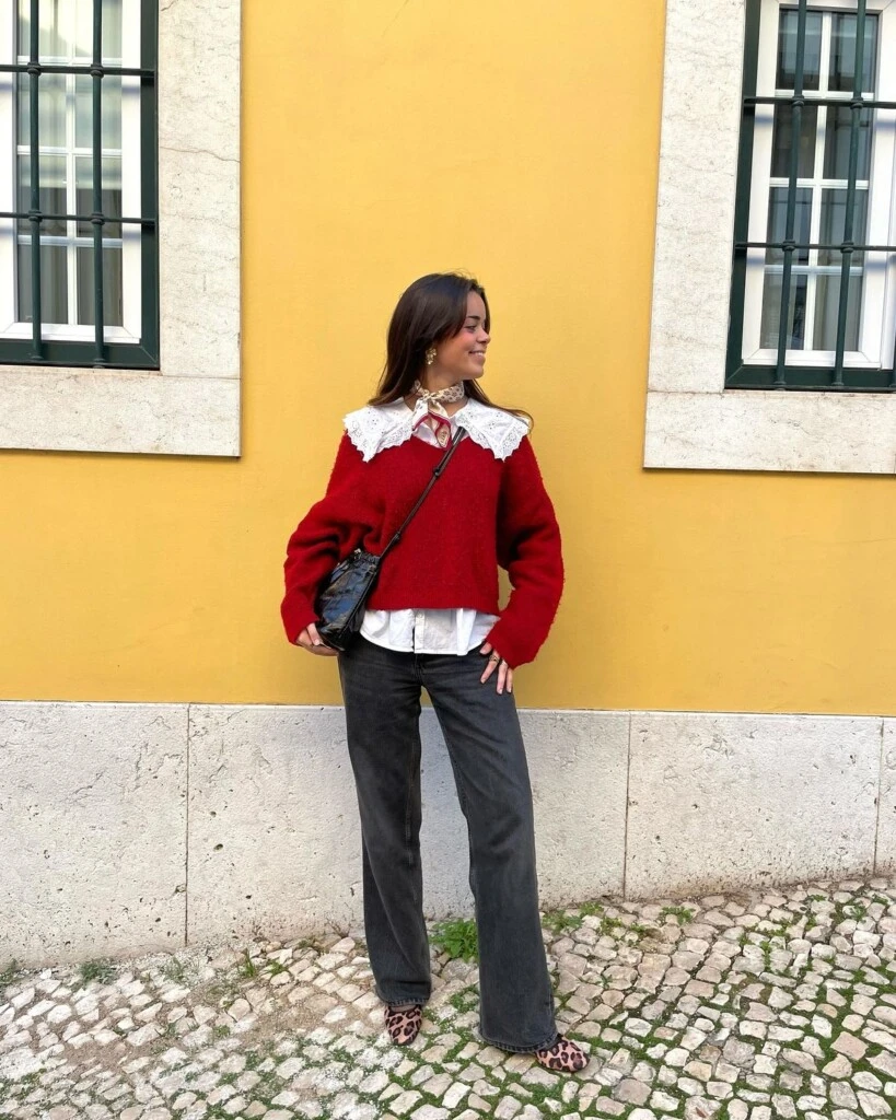 Este cuello se apoderó del street style.