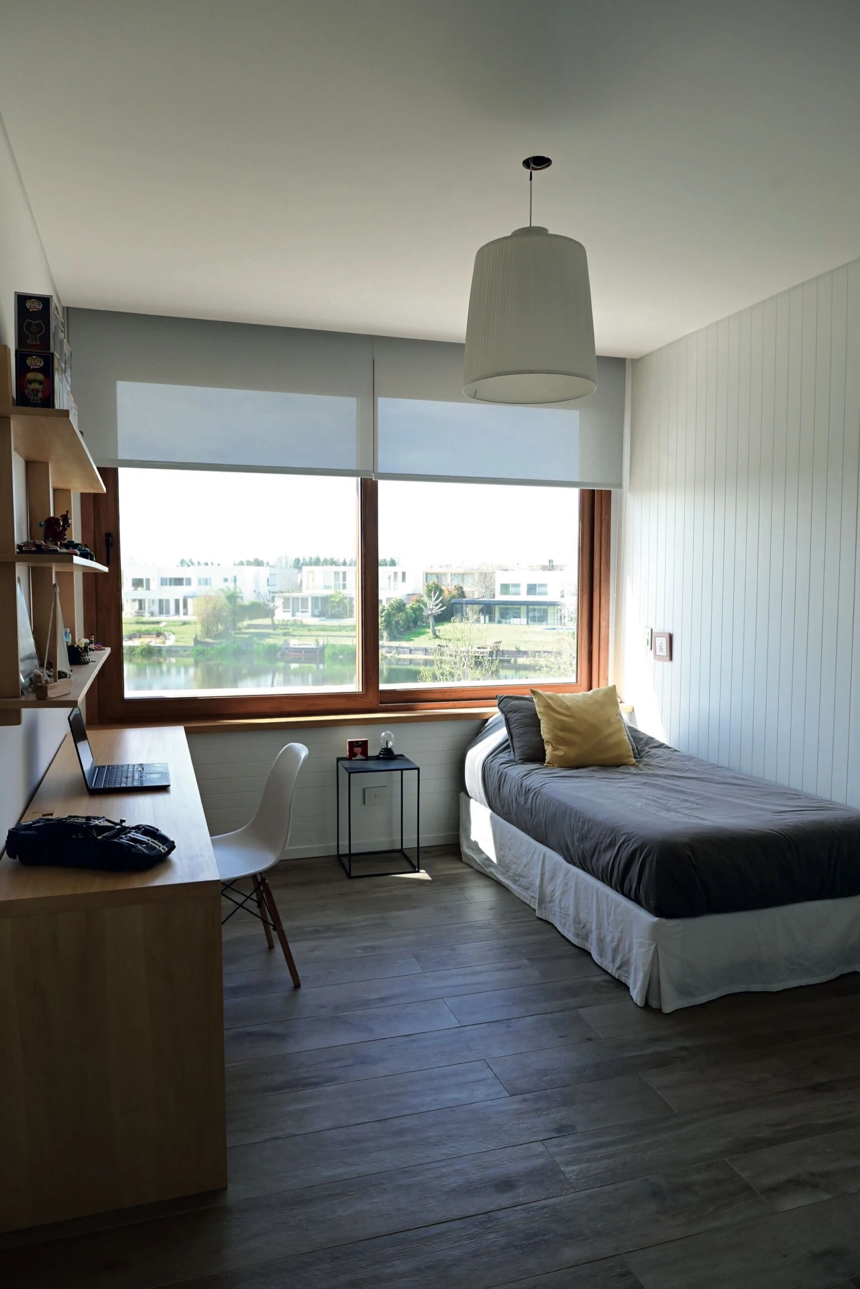 Un cuarto listo para usar.