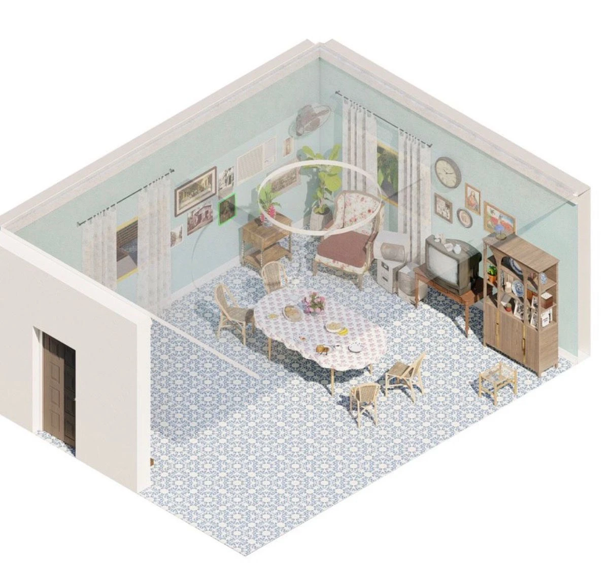 La “Casita” no fue solo una escenografía: fue una casa simbólica construida