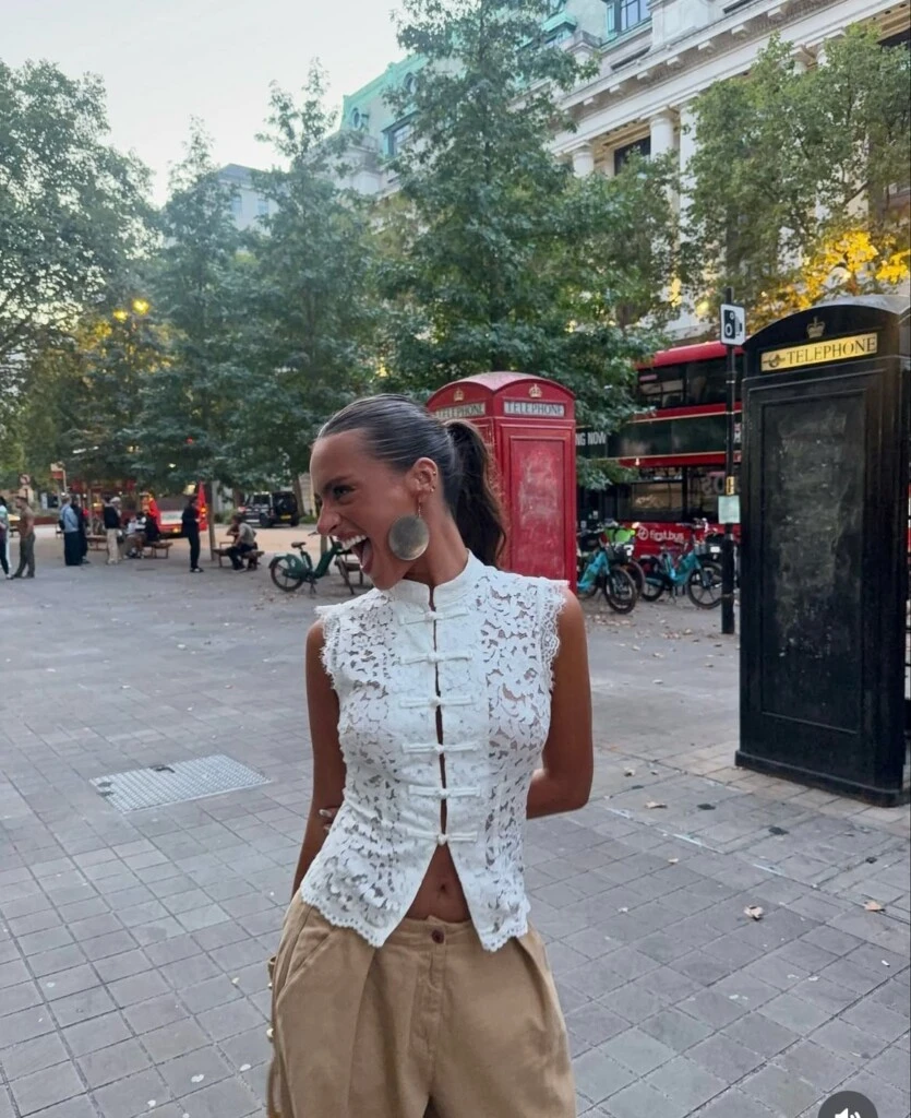 El broderie marca tendencia.