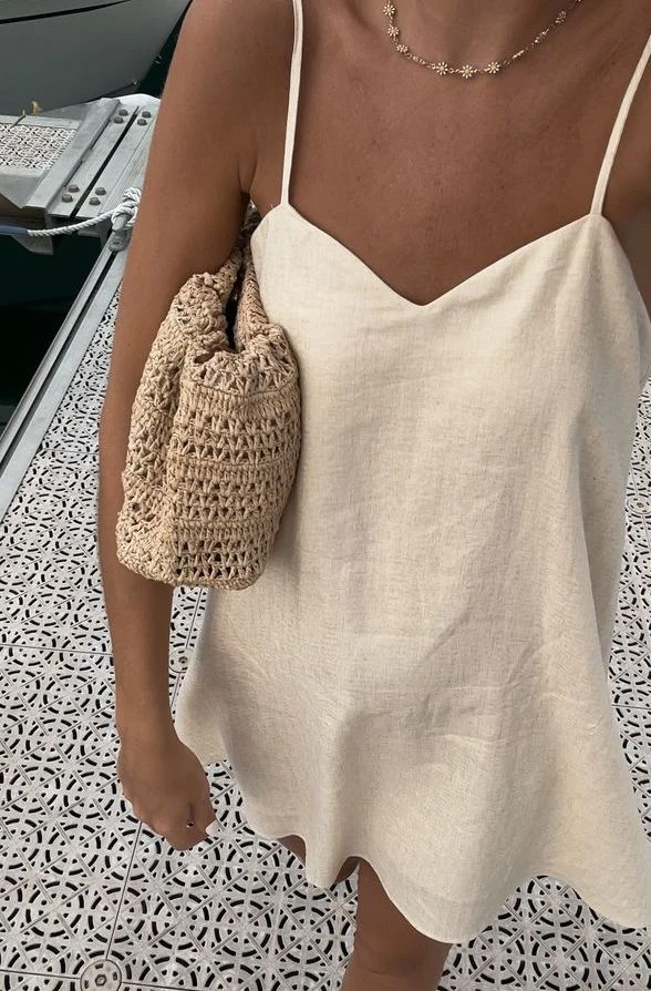 El solero te resuelve el look cuando hace calor.