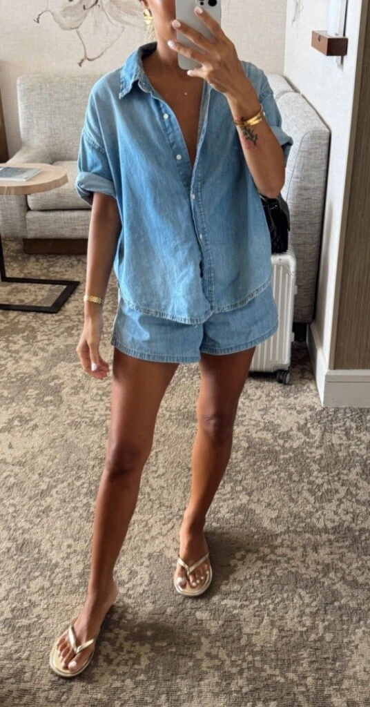 Pantalones cortos en la ciudad