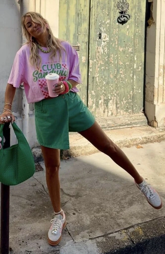 Pantalones cortos en la ciudad