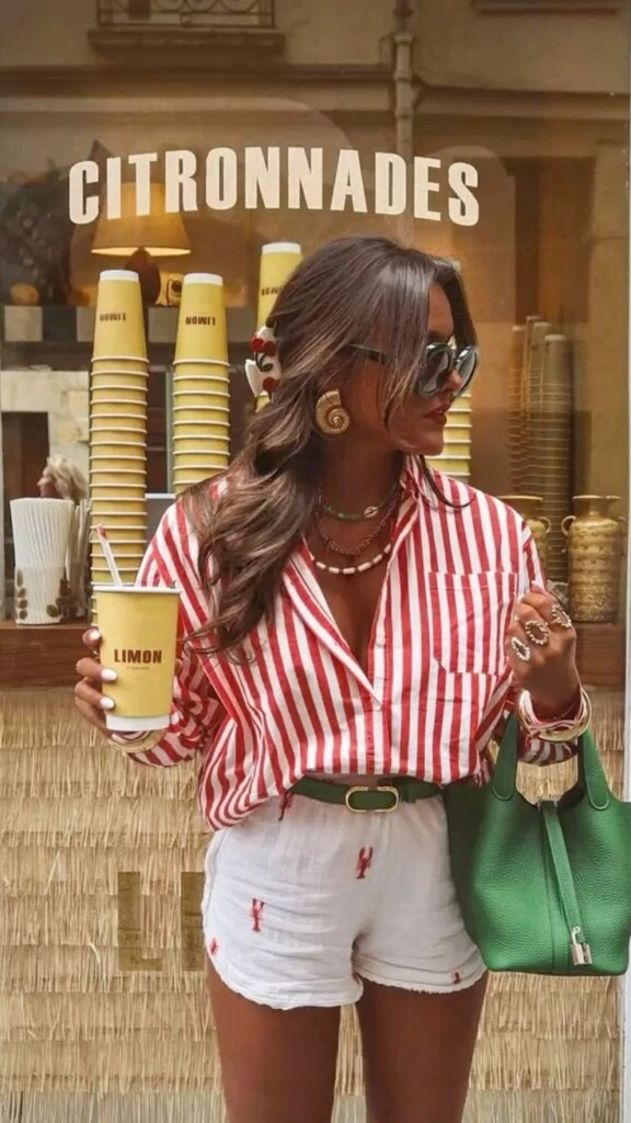 Pantalones cortos en la ciudad