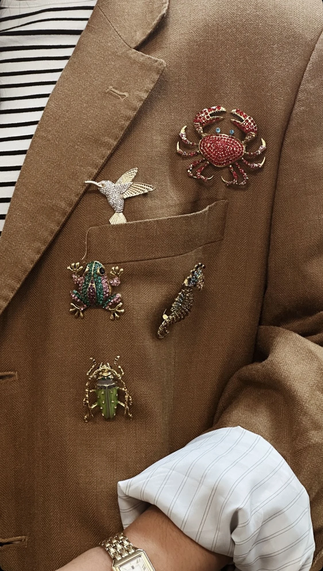 Los broches serán los accesorios protagonistas del invierno 2026.