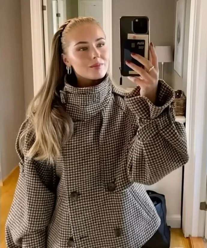 Este abrigo marca tendencia.